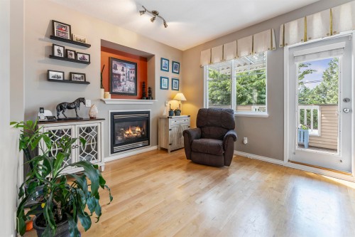 14876 56A Avenue, Surrey, BC - Indoor Photo Showing Other Room With Fireplace
