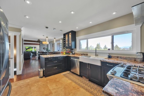 19717 48A Avenue, Langley, BC - Indoor Photo Showing Kitchen With Double Sink With Upgraded Kitchen
