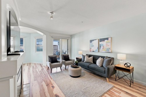 204-20125 55A Avenue, Langley, BC - Indoor Photo Showing Living Room