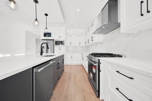 20884 48 Avenue, Langley, BC - Indoor Photo Showing Kitchen With Upgraded Kitchen