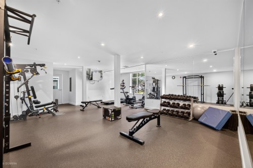402-19945 Brydon Crescent, Langley, BC - Indoor Photo Showing Gym Room