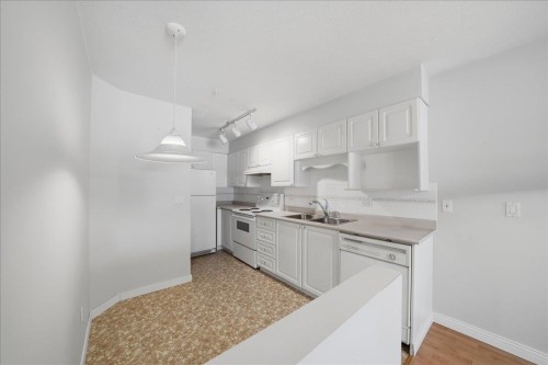 210-2963 Nelson Place, Abbotsford, BC - Indoor Photo Showing Kitchen With Double Sink