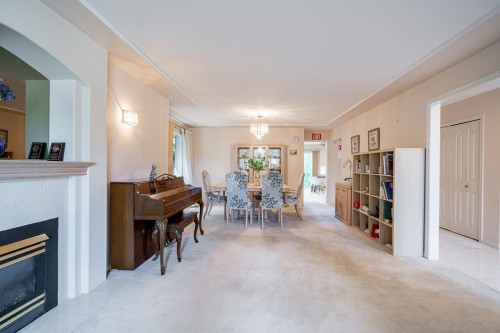 16355 108A Avenue, Surrey, BC - Indoor Photo Showing Living Room With Fireplace