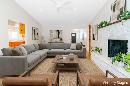 8843 Wooler Terrace, Mission, BC - Indoor Photo Showing Living Room With Fireplace