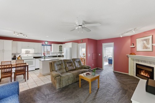 7935 Topper Drive, Mission, BC - Indoor Photo Showing Living Room With Fireplace