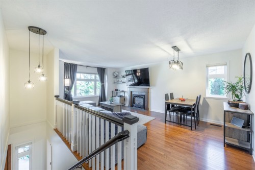 20978 92 Avenue, Langley, BC - Indoor Photo Showing Living Room With Fireplace