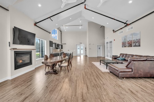 B209-20487 65 Avenue, Langley, BC - Indoor Photo Showing Living Room With Fireplace