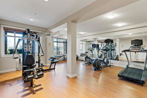 356-8258 207A Street, Langley, BC - Indoor Photo Showing Gym Room