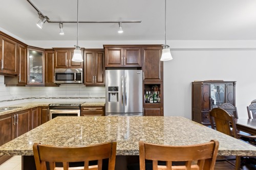 356-8258 207A Street, Langley, BC - Indoor Photo Showing Kitchen With Double Sink With Upgraded Kitchen