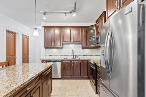 356-8258 207A Street, Langley, BC - Indoor Photo Showing Kitchen With Upgraded Kitchen
