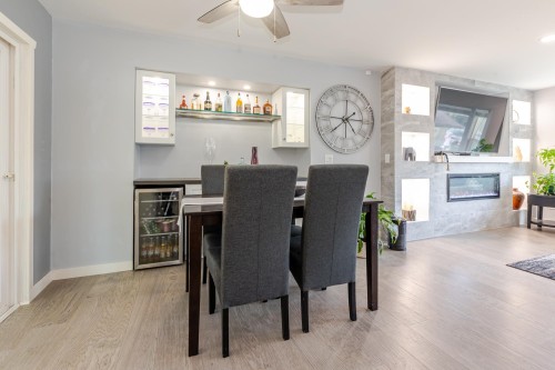 17081 60A Avenue, Surrey, BC - Indoor Photo Showing Other Room With Fireplace