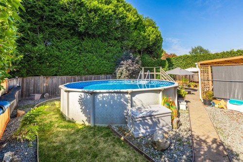 17081 60A Avenue, Surrey, BC - Outdoor With Above Ground Pool
