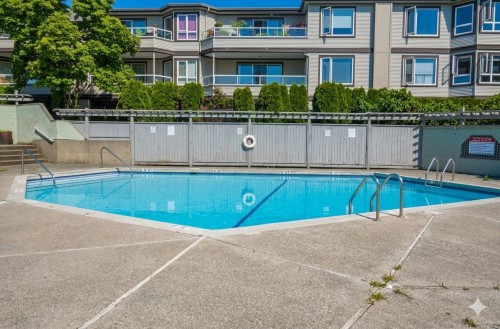 205-1850 Southmere Crescent, Surrey, BC - Outdoor With In Ground Pool