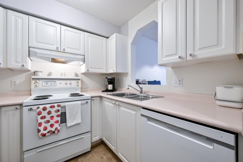 101-20727 Douglas Crescent, Langley, BC - Indoor Photo Showing Kitchen With Double Sink