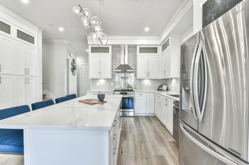 19642 74A Avenue, Langley, BC - Indoor Photo Showing Kitchen With Upgraded Kitchen