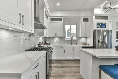 19642 74A Avenue, Langley, BC - Indoor Photo Showing Kitchen With Upgraded Kitchen