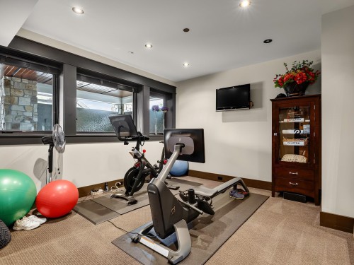 19885 1 Avenue, Langley, BC - Indoor Photo Showing Gym Room