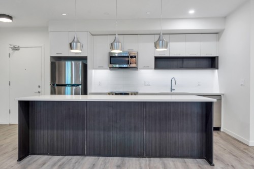 B005-20087 68 Avenue, Langley, BC - Indoor Photo Showing Kitchen With Upgraded Kitchen