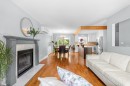 9242 209A Crescent, Langley, BC  - Indoor Photo Showing Living Room With Fireplace 
