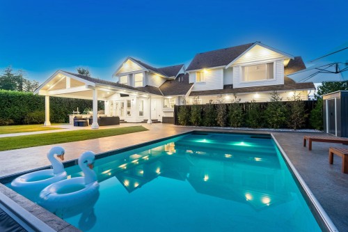 22872 76A Avenue, Langley, BC - Outdoor With In Ground Pool With Backyard