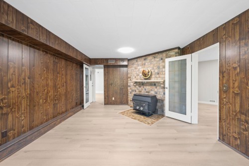 14340 28Th Avenue, Surrey, BC - Indoor Photo Showing Other Room With Fireplace