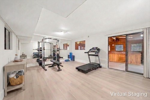14340 28Th Avenue, Surrey, BC - Indoor Photo Showing Gym Room