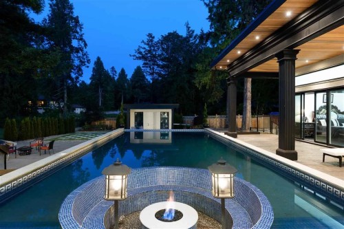 13396 Crescent Road, Surrey, BC - Outdoor With In Ground Pool