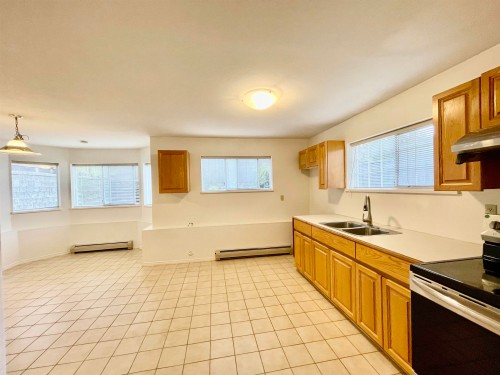 Lower Level-1073X Walnut Close, Surrey, BC - Indoor Photo Showing Kitchen With Double Sink