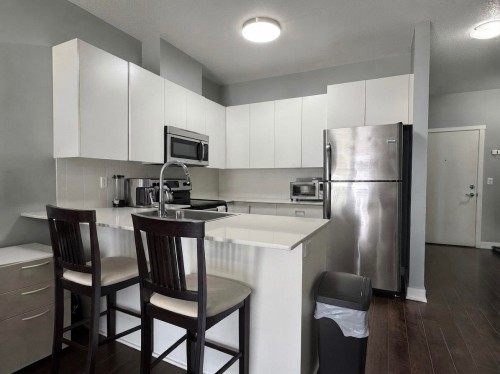 414 20460 Douglas Crescent, Langley, BC - Indoor Photo Showing Kitchen With Stainless Steel Kitchen