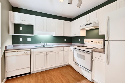 212-32044 Old Yale Road, Abbotsford, BC - Indoor Photo Showing Kitchen With Double Sink