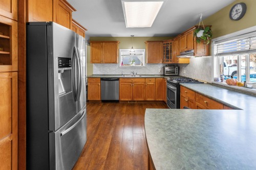 32622 Egglestone Avenue, Mission, BC - Indoor Photo Showing Kitchen With Double Sink