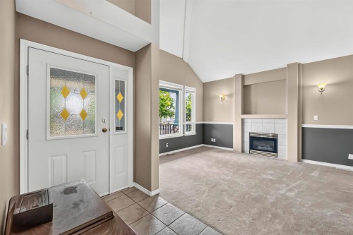 17839 68Th Avenue, Surrey, BC - Indoor With Fireplace