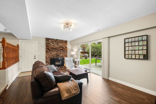 4130 206A Street, Langley, BC - Indoor Photo Showing Living Room With Fireplace