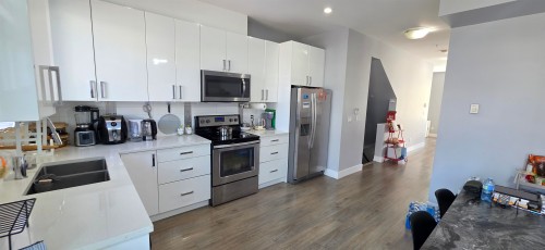 1-19753 55A Avenue Avenue, Langley, BC - Indoor Photo Showing Kitchen With Double Sink