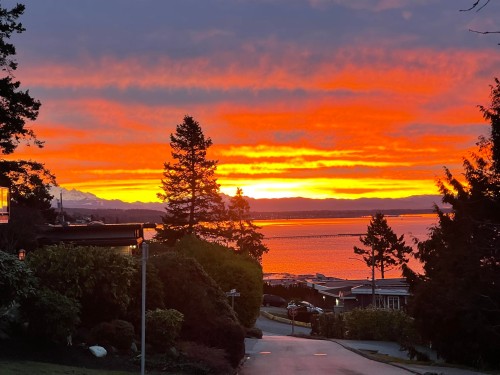 14380 Sunset Drive, White Rock, BC - Outdoor With Body Of Water With View