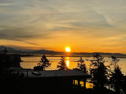 14380 Sunset Drive, White Rock, BC - Outdoor With Body Of Water With View