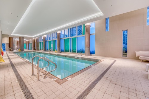 3310-9887 Whalley Boulevard, Surrey, BC - Indoor Photo Showing Other Room With In Ground Pool