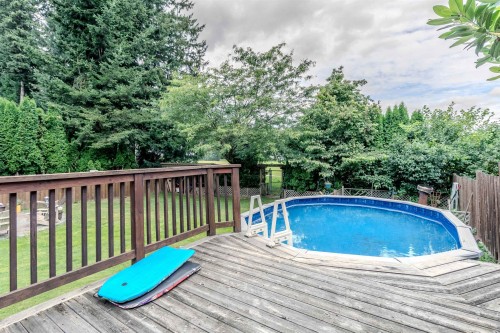 35073 Ewert Avenue, Mission, BC - Outdoor With Above Ground Pool With Deck Patio Veranda With Backyard