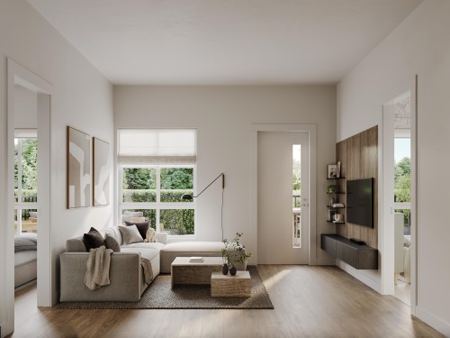A614-18088 72 Avenue, Surrey, BC - Indoor Photo Showing Living Room