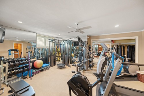 68-15715 34 Avenue, Surrey, BC - Indoor Photo Showing Gym Room