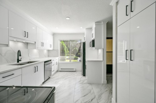 2-2998 Mouat Drive, Abbotsford, BC - Indoor Photo Showing Kitchen With Double Sink With Upgraded Kitchen