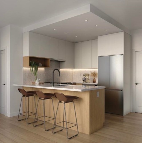 B428-20117 84 Avenue, Langley, BC - Indoor Photo Showing Kitchen With Upgraded Kitchen