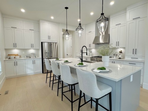 20823 33A Avenue, Langley, BC - Indoor Photo Showing Kitchen With Upgraded Kitchen