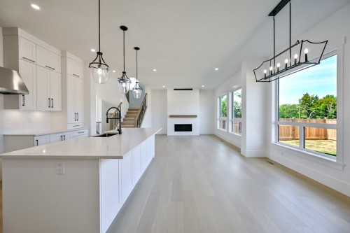 20839 35 Avenue, Langley, BC - Indoor Photo Showing Kitchen With Upgraded Kitchen