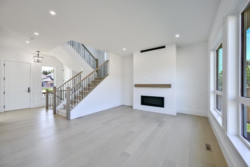20839 35 Avenue, Langley, BC - Indoor Photo Showing Other Room With Fireplace