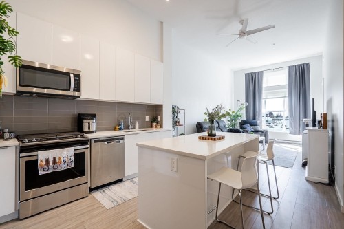 C620-8150 207 Street, Langley, BC - Indoor Photo Showing Kitchen With Upgraded Kitchen