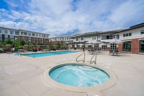 C620-8150 207 Street, Langley, BC - Outdoor With In Ground Pool