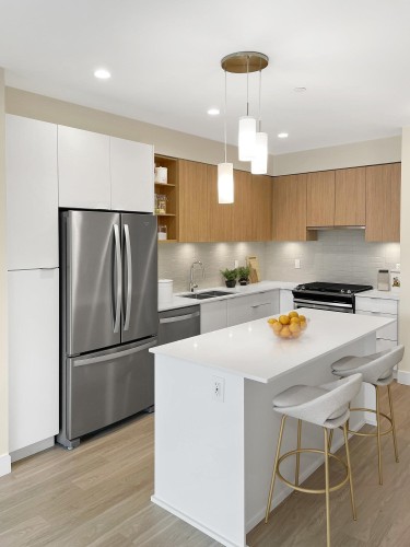 416-6950 Nicholson Road, Delta, BC - Indoor Photo Showing Kitchen With Upgraded Kitchen