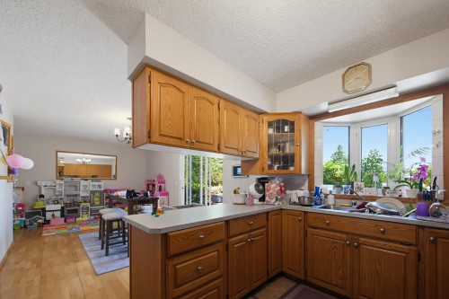 20441 94B Avenue, Langley, BC - Indoor Photo Showing Kitchen With Double Sink
