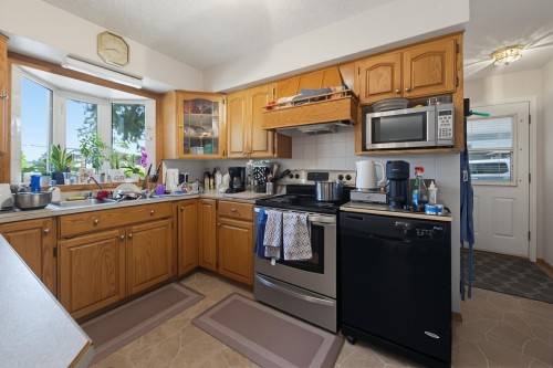 20441 94B Avenue, Langley, BC - Indoor Photo Showing Kitchen With Double Sink